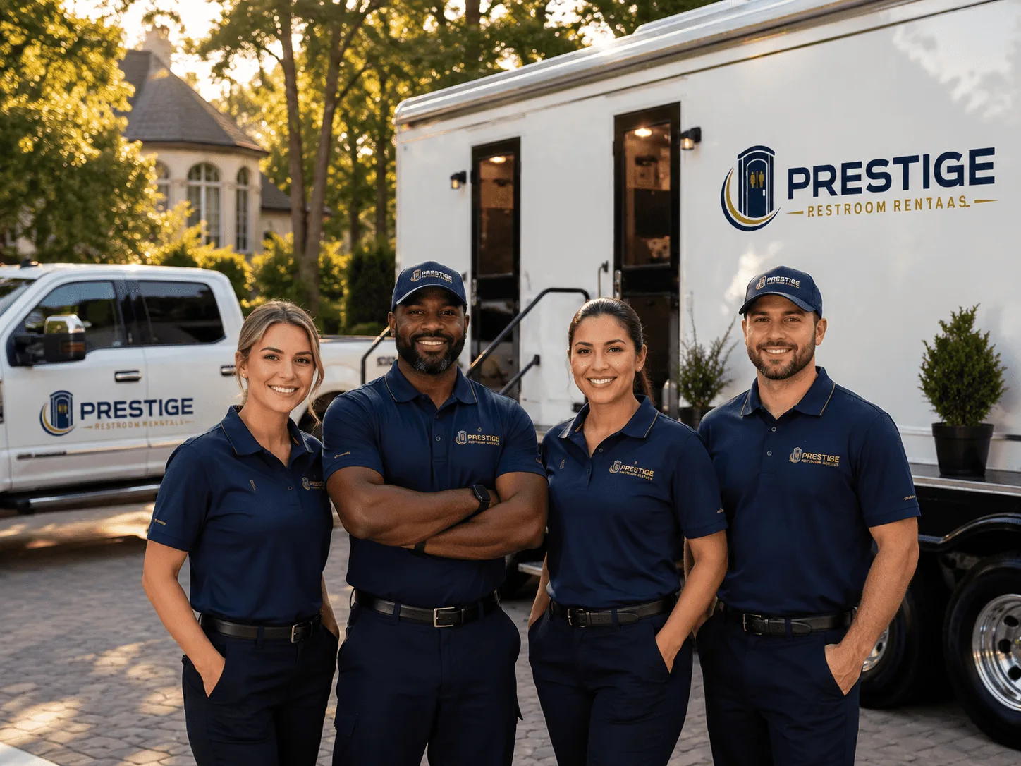 Trusted Luxury Portable Restrooms company in Savoy, TX